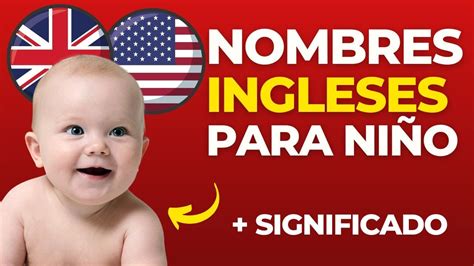 nombres ingleses de hombre|Nombres ingleses de niño